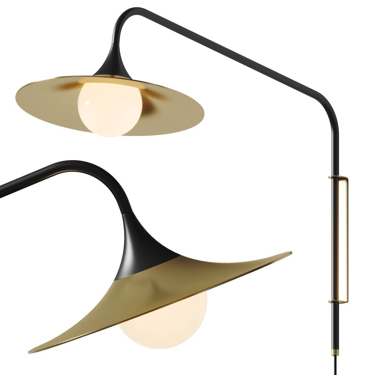 Intueri Light - Bullarum Wall One Long A 3D model_1