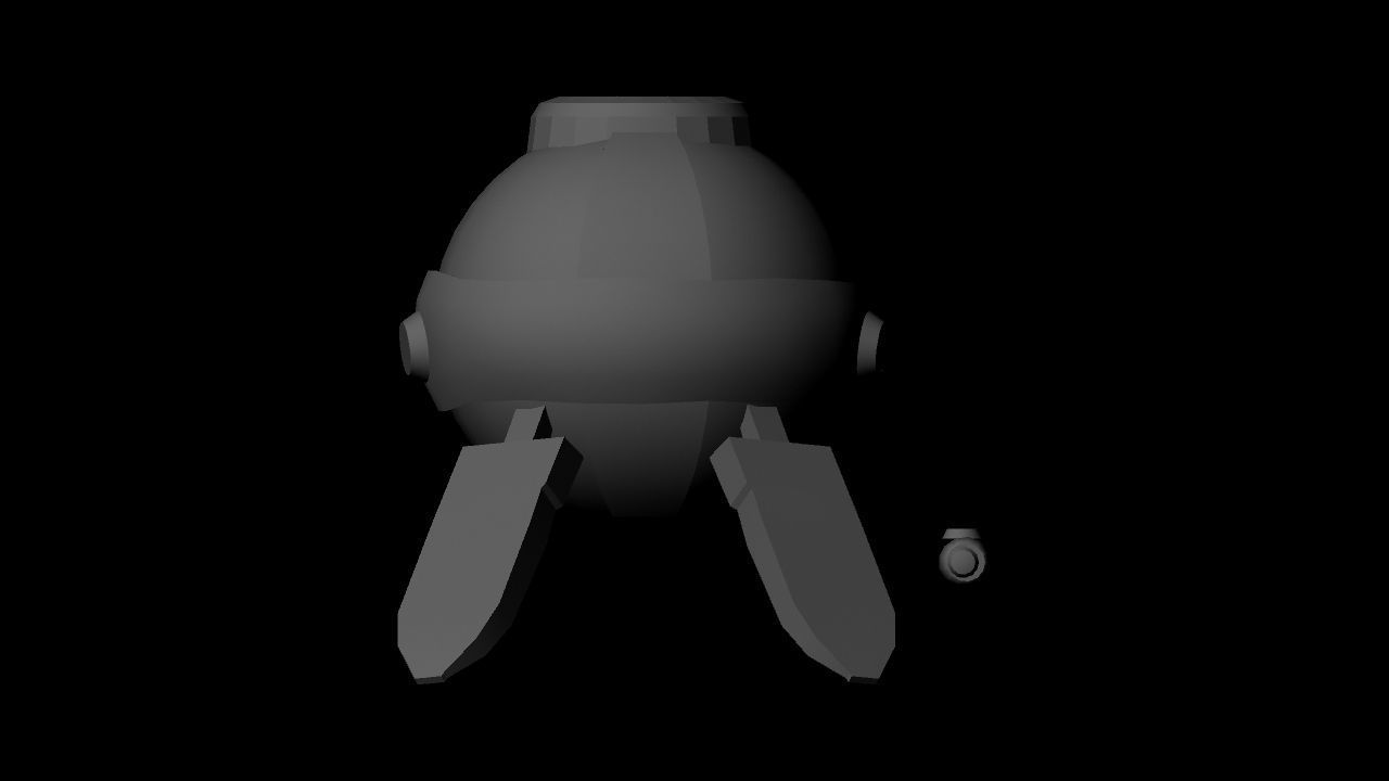 Rabbit the robo 3D model_4