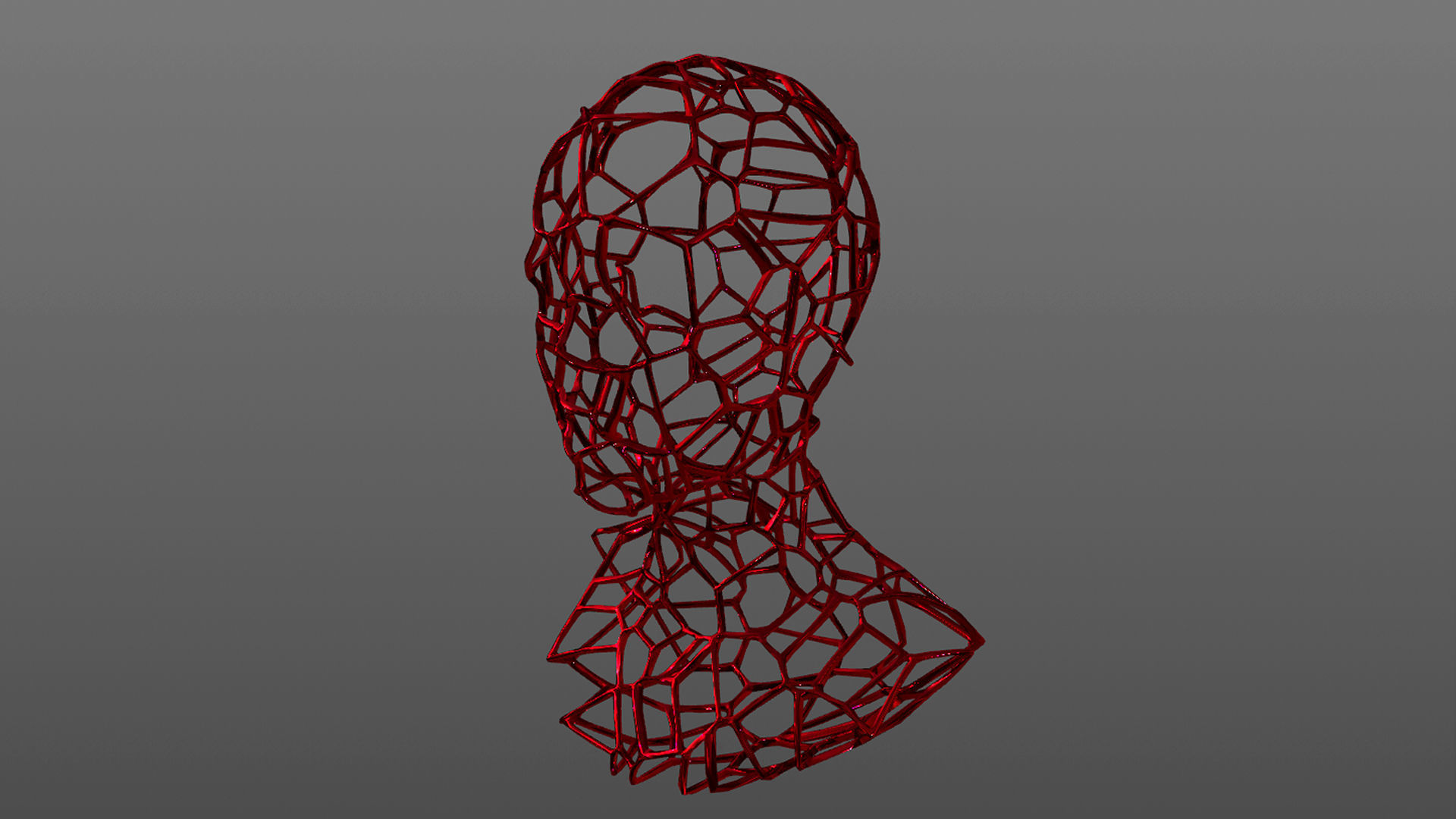 Mesh Statue Sculpture 3D  3D model_3