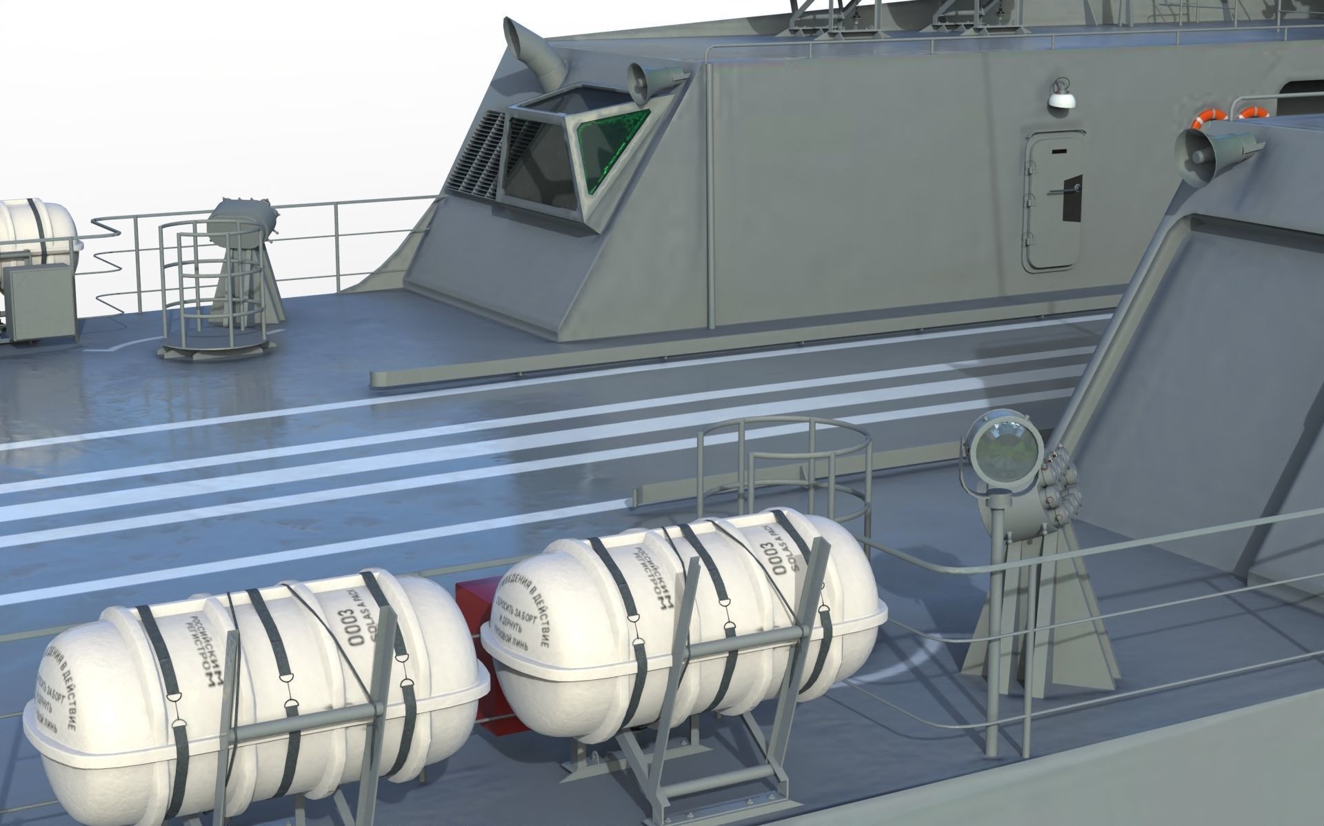 Project 22160 patrol ship 3D model_13