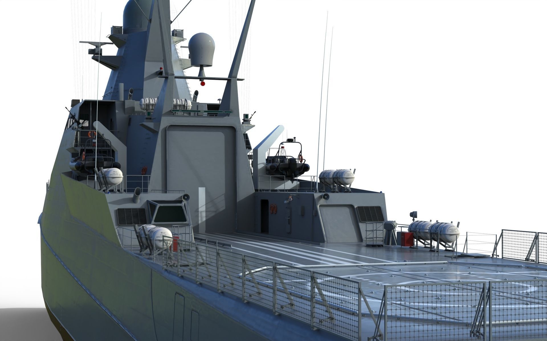 Project 22160 patrol ship 3D model_8