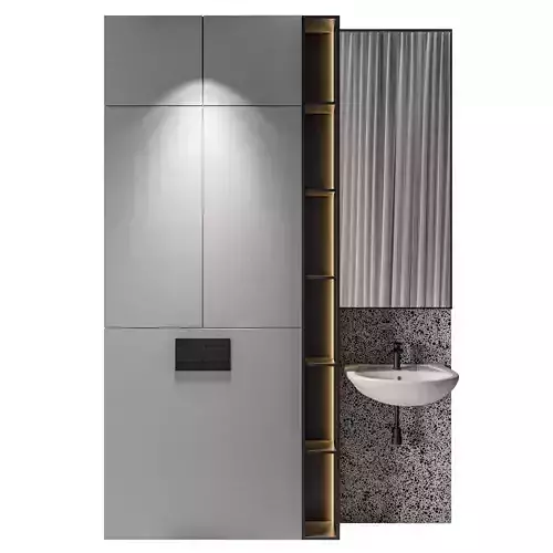 Luxury Bathroom 53 3D model