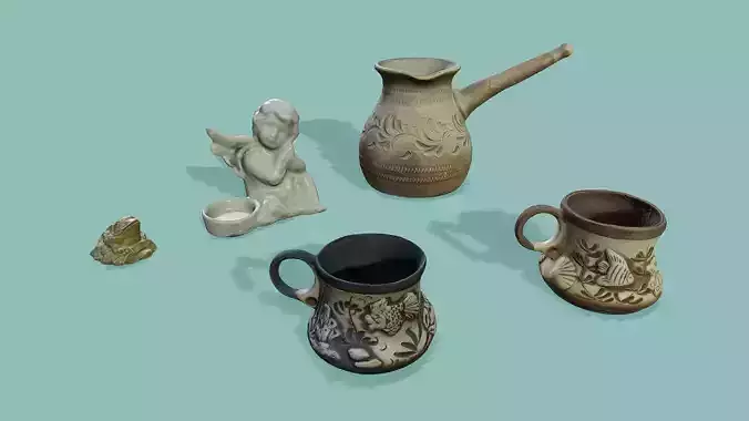 3D Scan Souvenirs Pack - Props