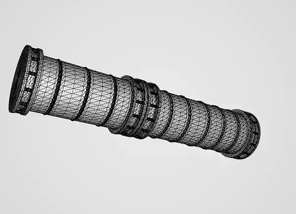 Sahi Top  Sahi Cannon Conquest Of Constantinople Low-poly 3D model