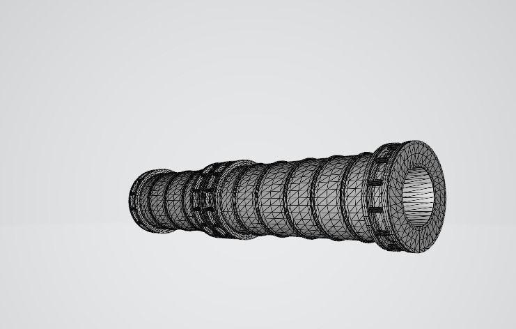 Sahi Top  Sahi Cannon Conquest Of Constantinople Low-poly 3D model_2