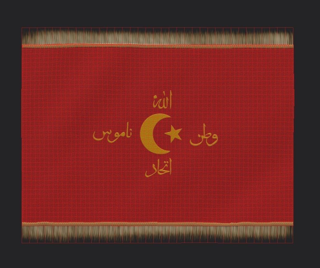 Fatih Sultan Mehmet Personal Items and Environmental props 3D model_5