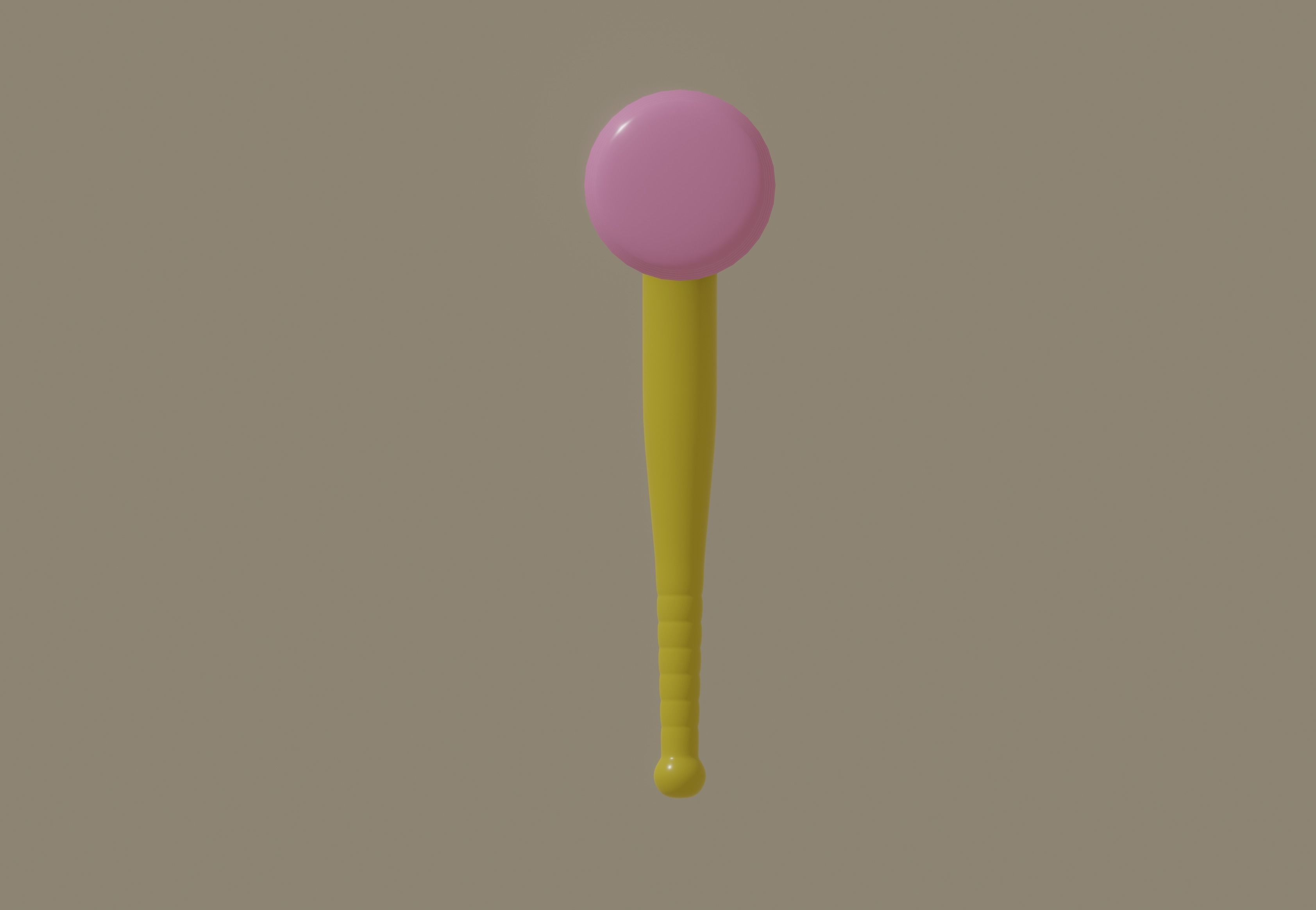 Toy Hammer 3D model_8