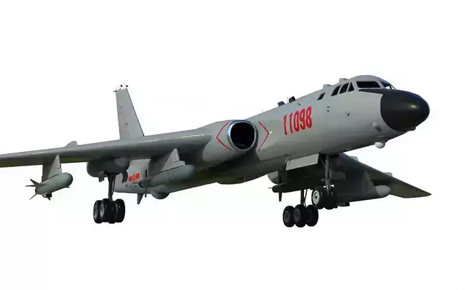 Xian H-6K 3D model