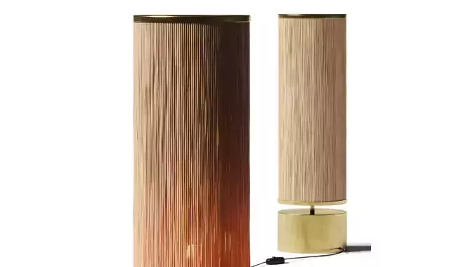 CB2 Exclusive Solana Pillar Table Lamp