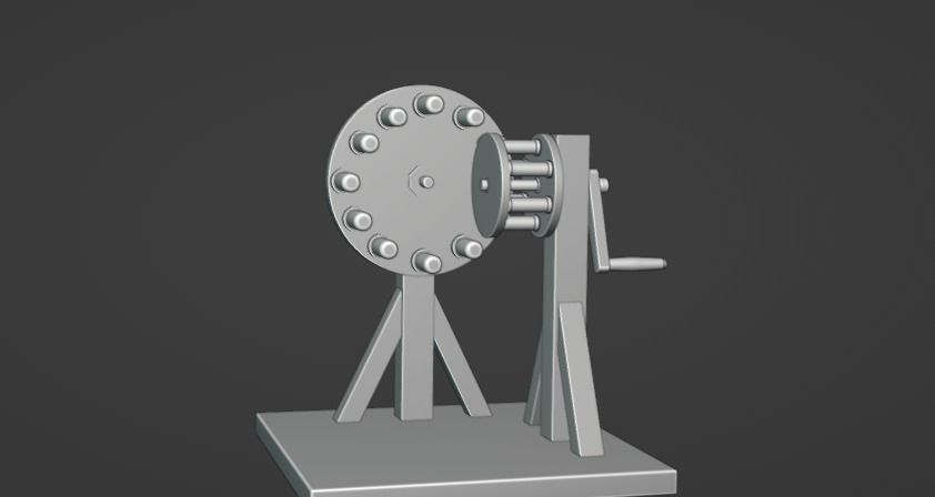 Lantern System 3D model_3