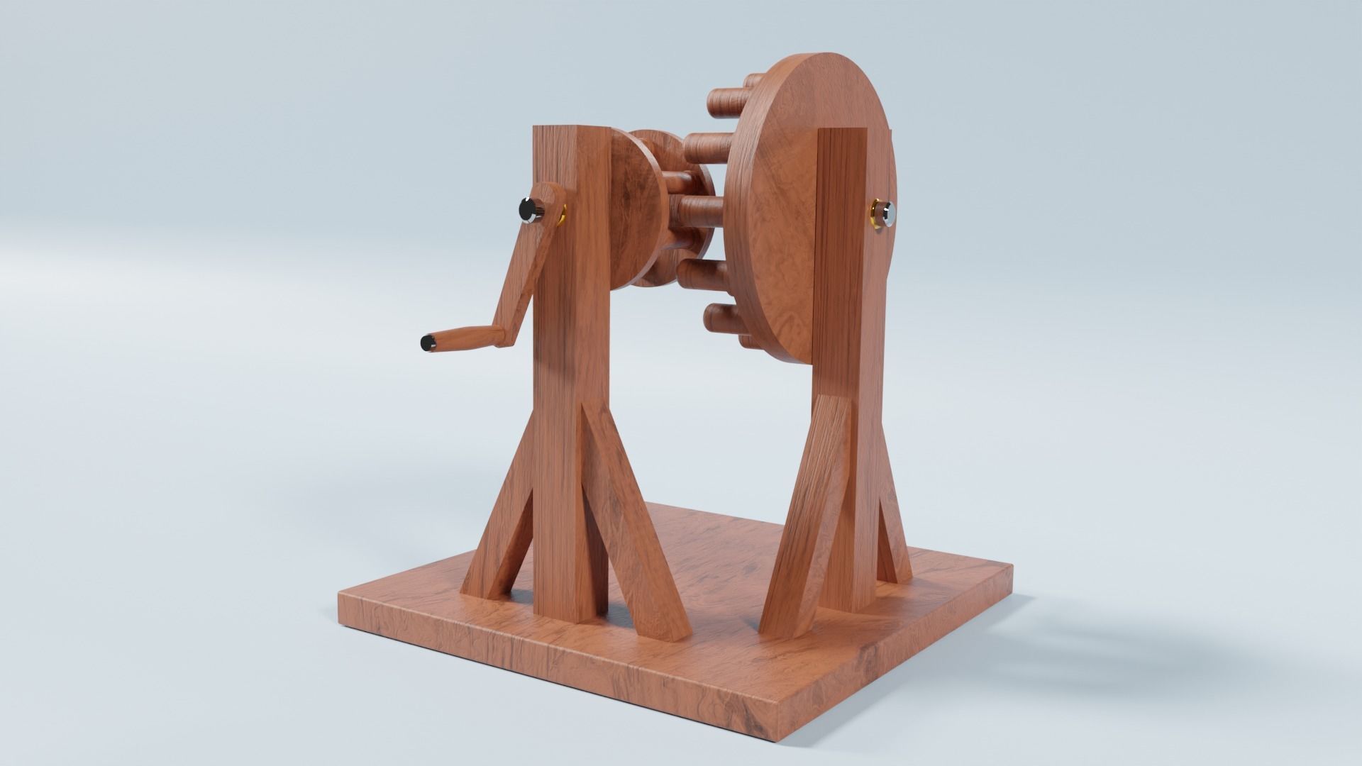 Lantern System 3D model_1