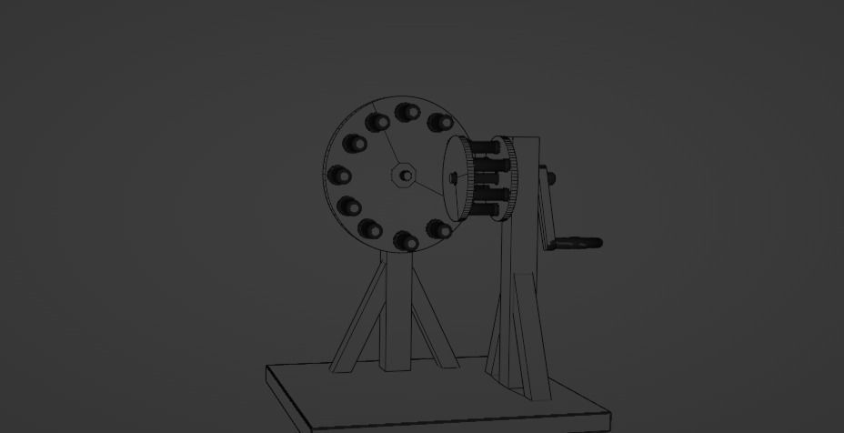 Lantern System 3D model_4
