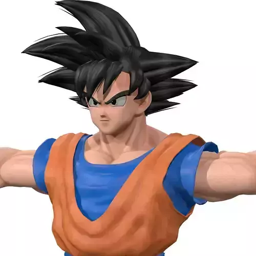 Goku Rigged- Dragon ball z 3D model