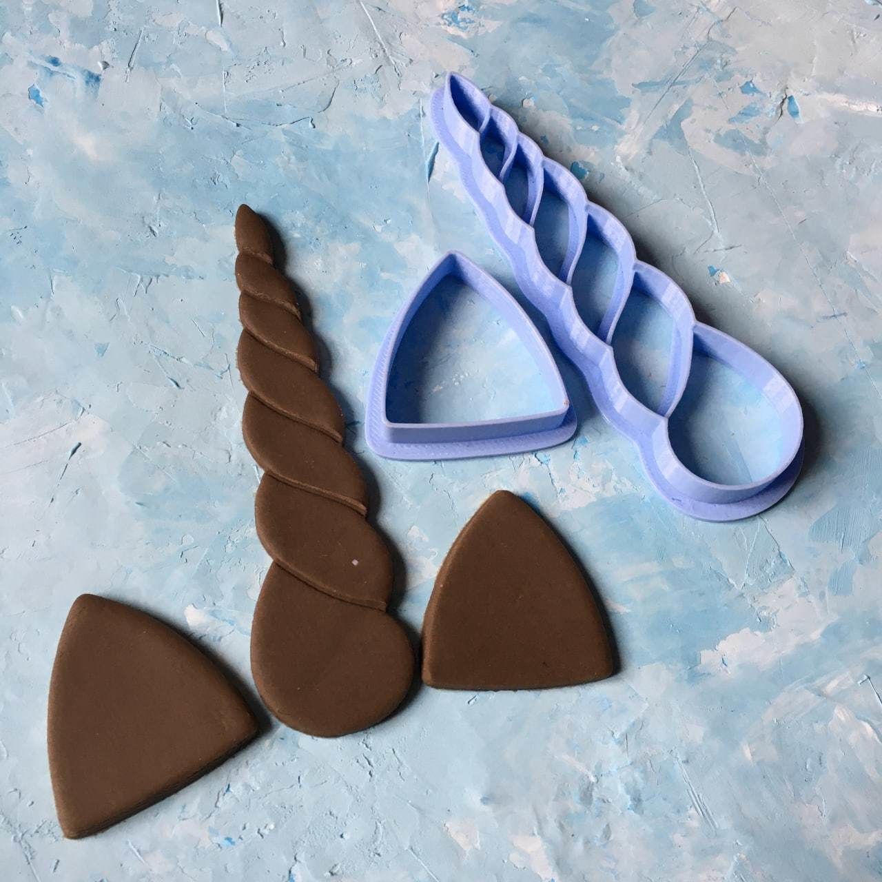 Unicorn Cookie Cutter 3D print model_1