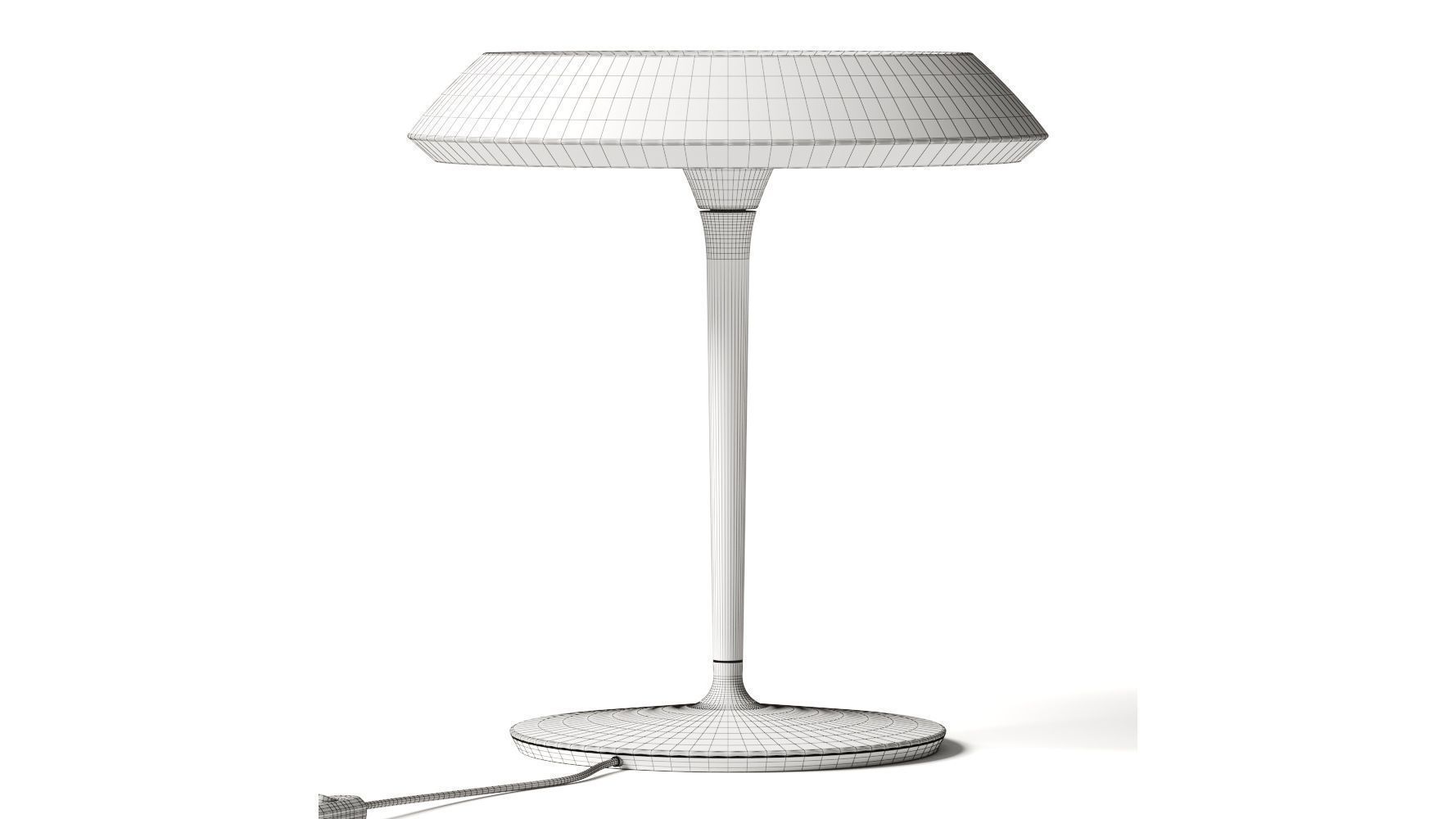 Maami Home Fiore Calacatta Aged Table Lamp 3D model_2