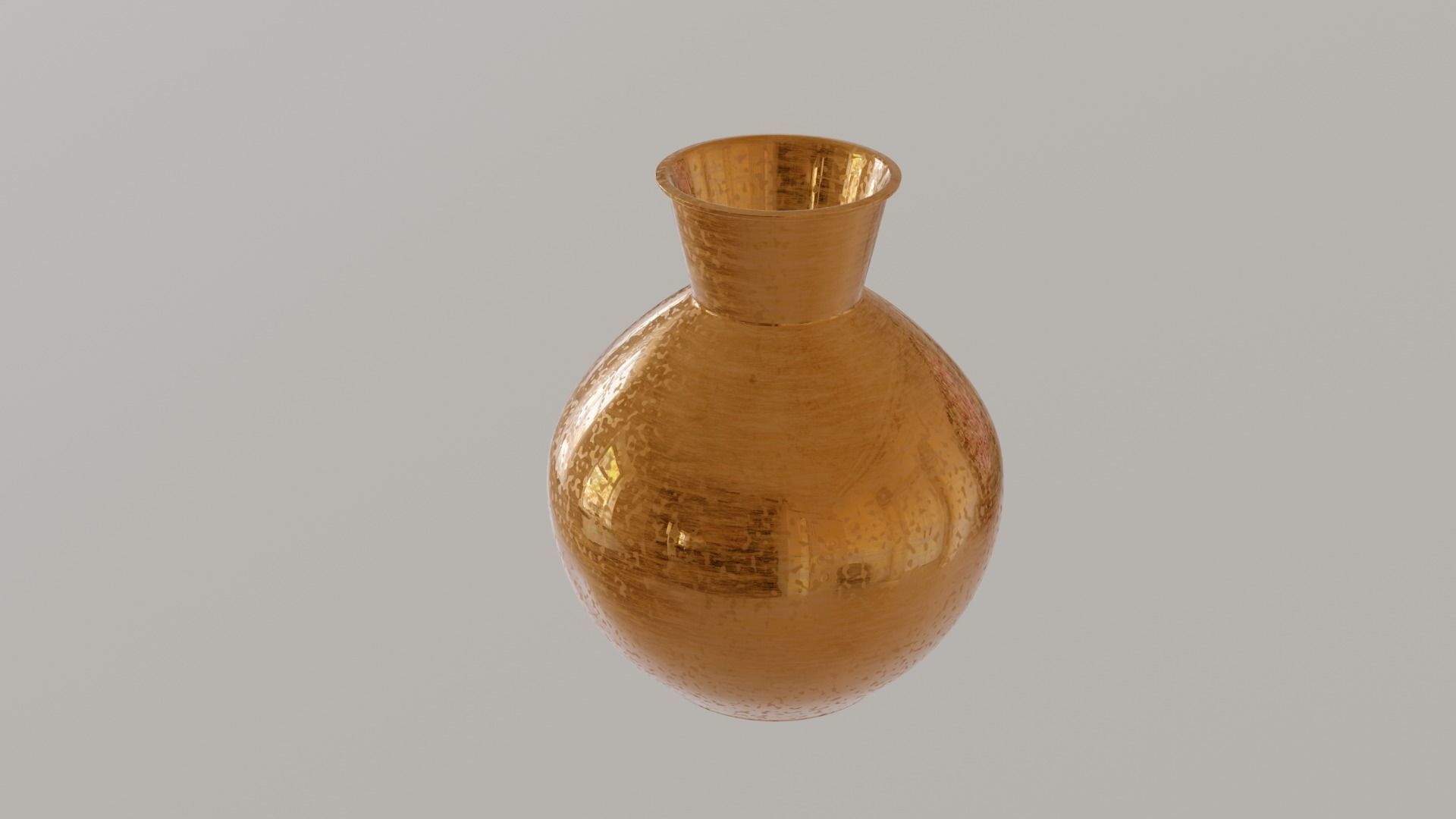 Flower vase 3D model_1