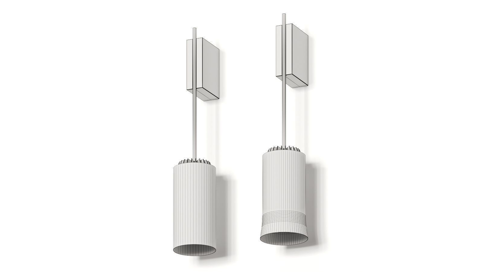 Santa and Cole Cirio Wall Lamps 3D model_2