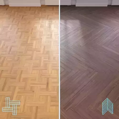 Parquet - Laminate - Wooden floor 2 in 1