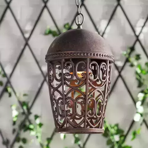 Claverack Bronze Bulb Outdoor Pendant
