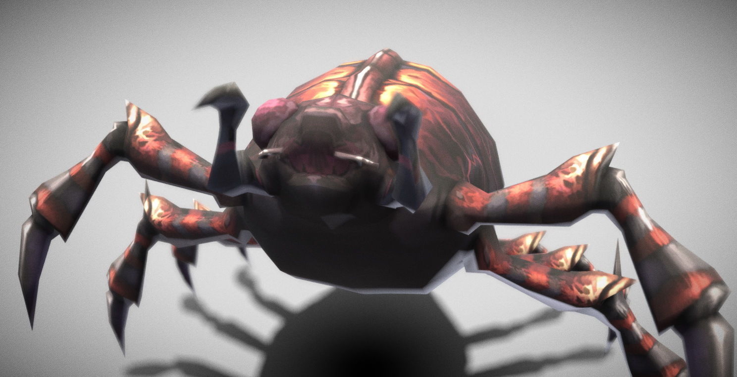 Dungeon Fantasy Monster - Mites Low-poly 3D model_16