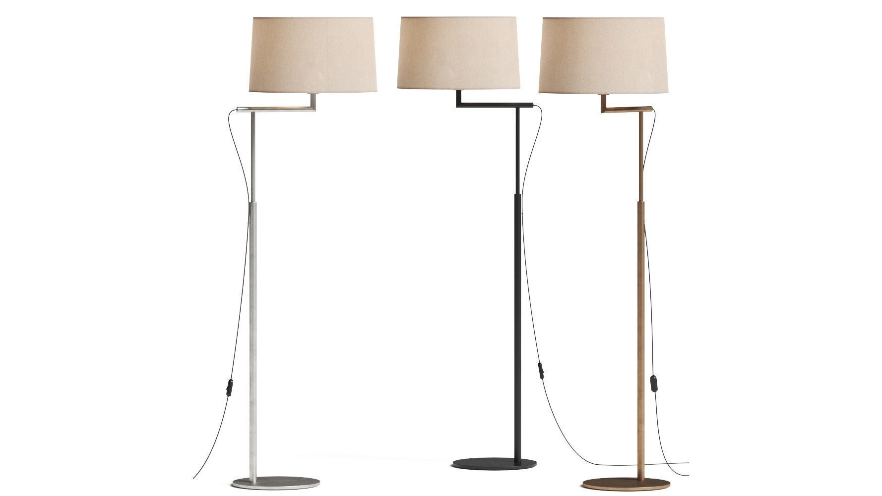 Astro Lighting Telegraph Floor Lamp 3D model_1