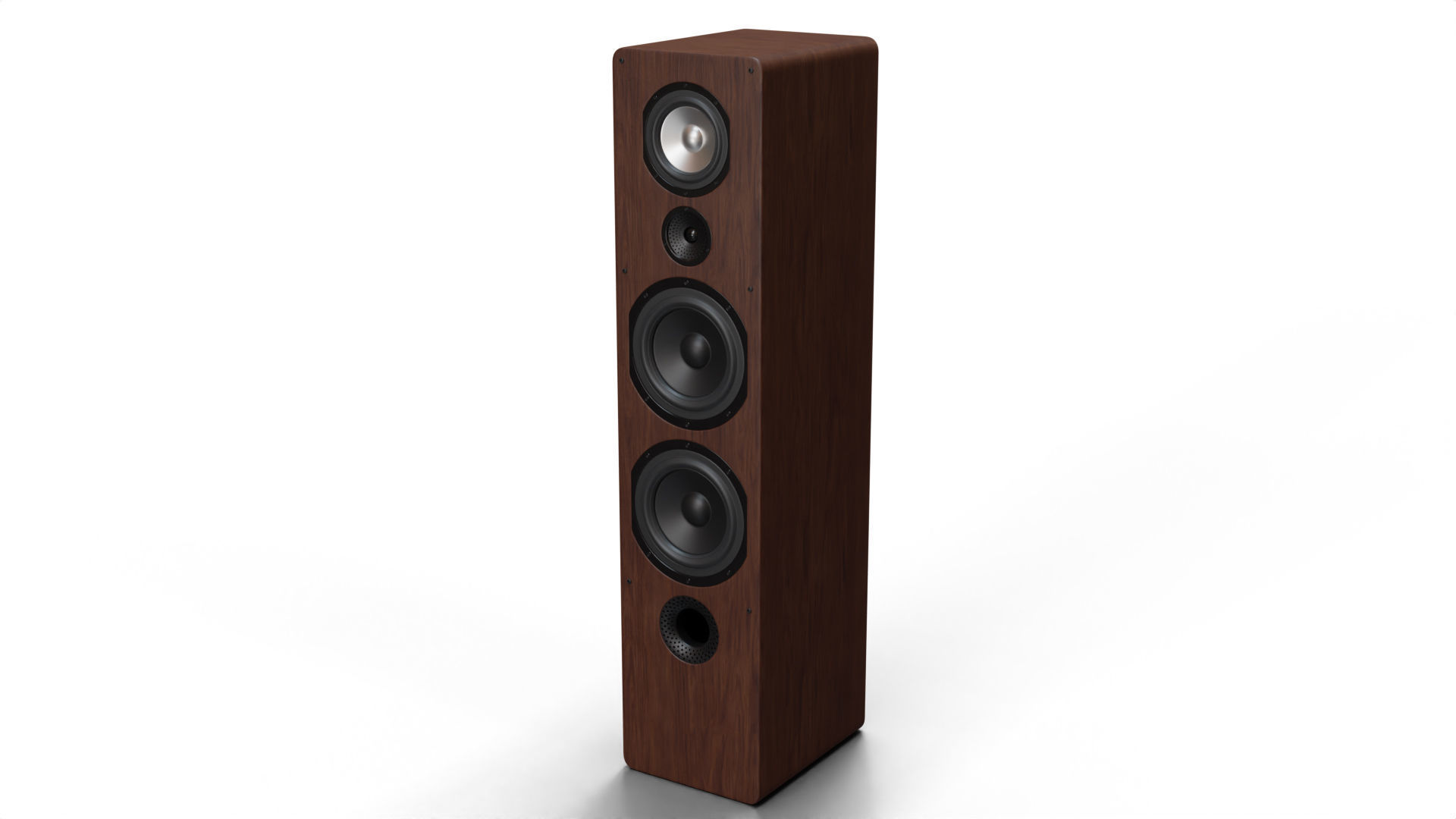 Taga Front Speaker 5 Colors 3D model_3