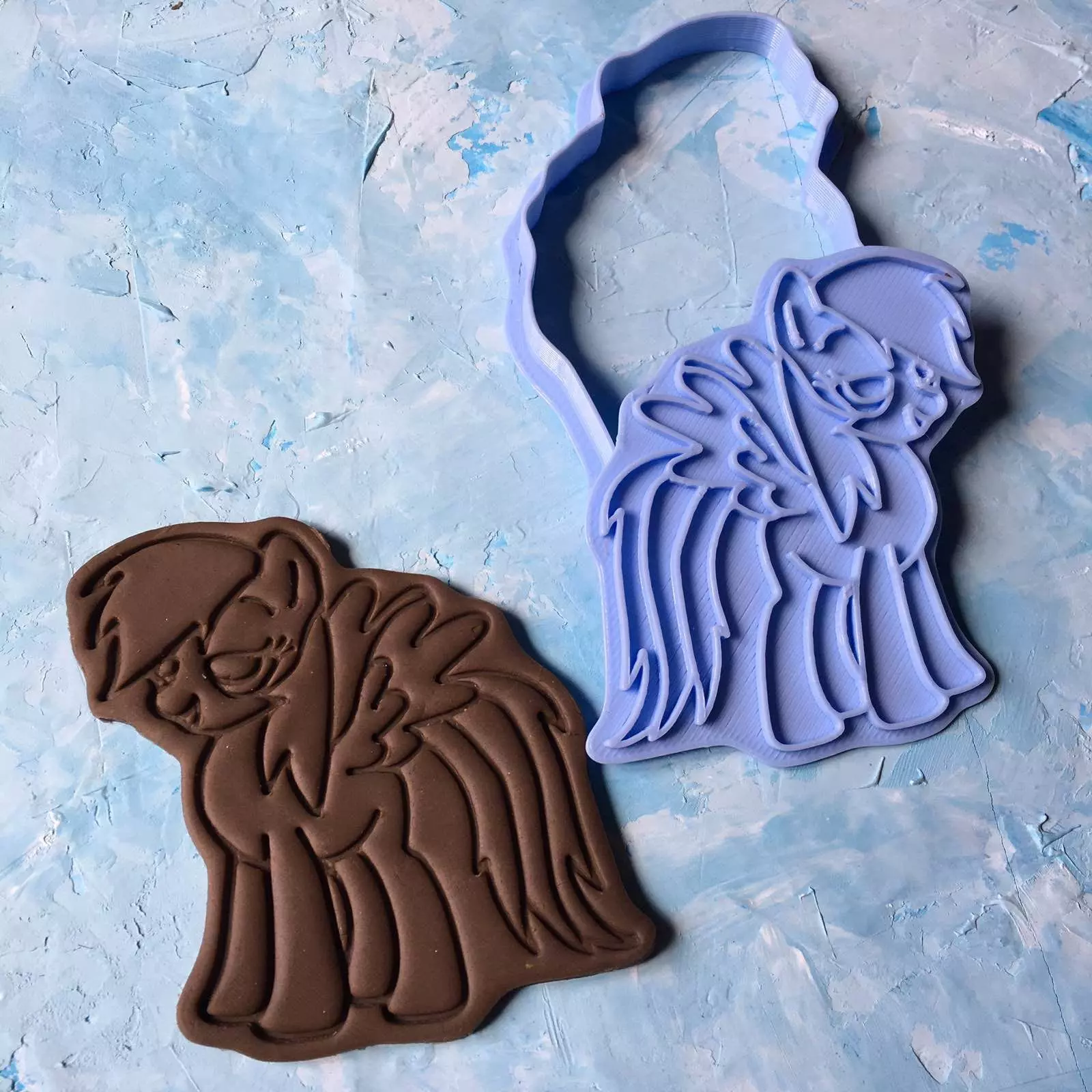 Unicorn Cookie Cutter 3D print model_0