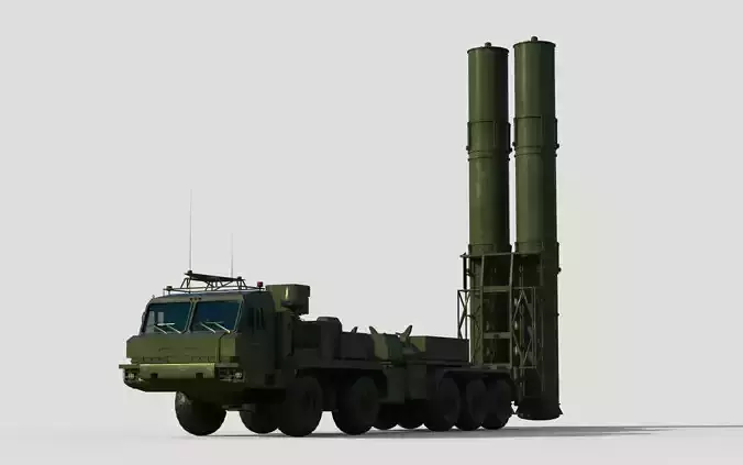 S-500 Prometheus missile system 3D model