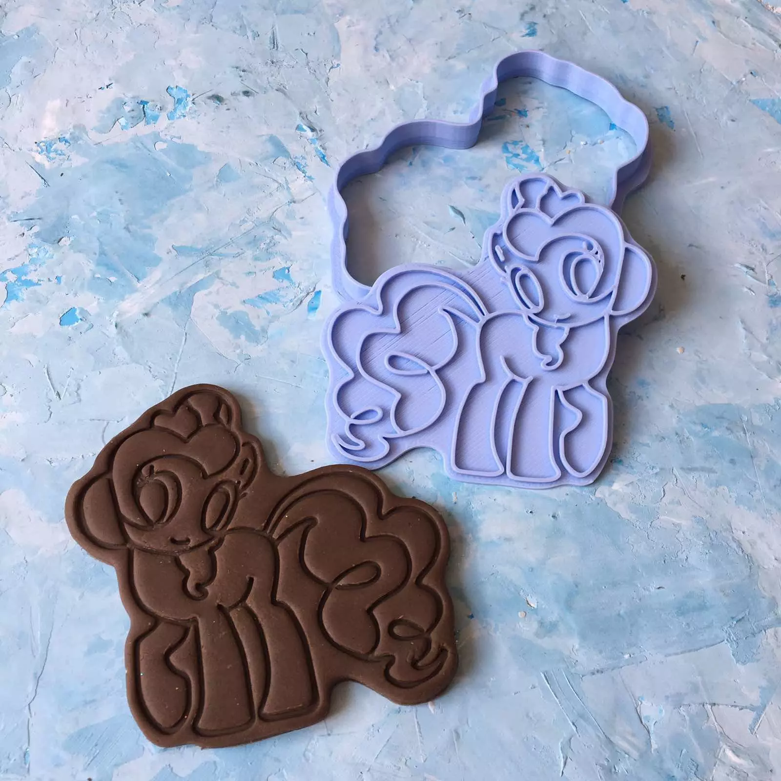 Unicorn Cookie Cutter 3D print model_0