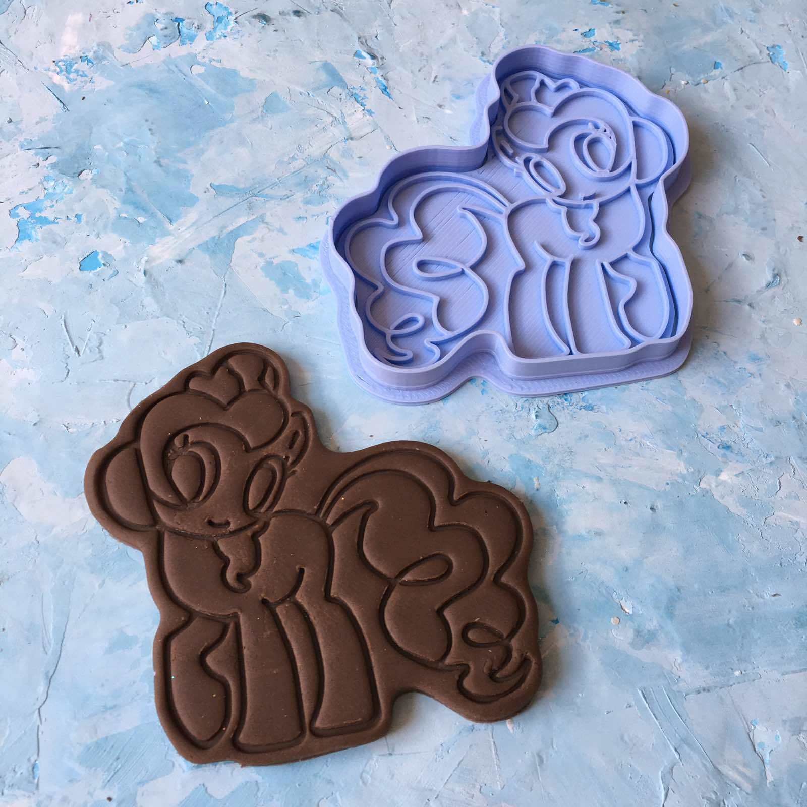 Unicorn Cookie Cutter 3D print model_1