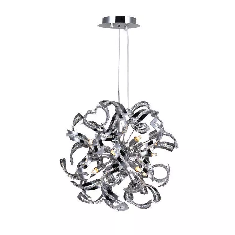Fritz Light Sputnik Sphere Chandelier 3D model_0