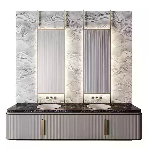 Luxury Bathroom 59 3D model