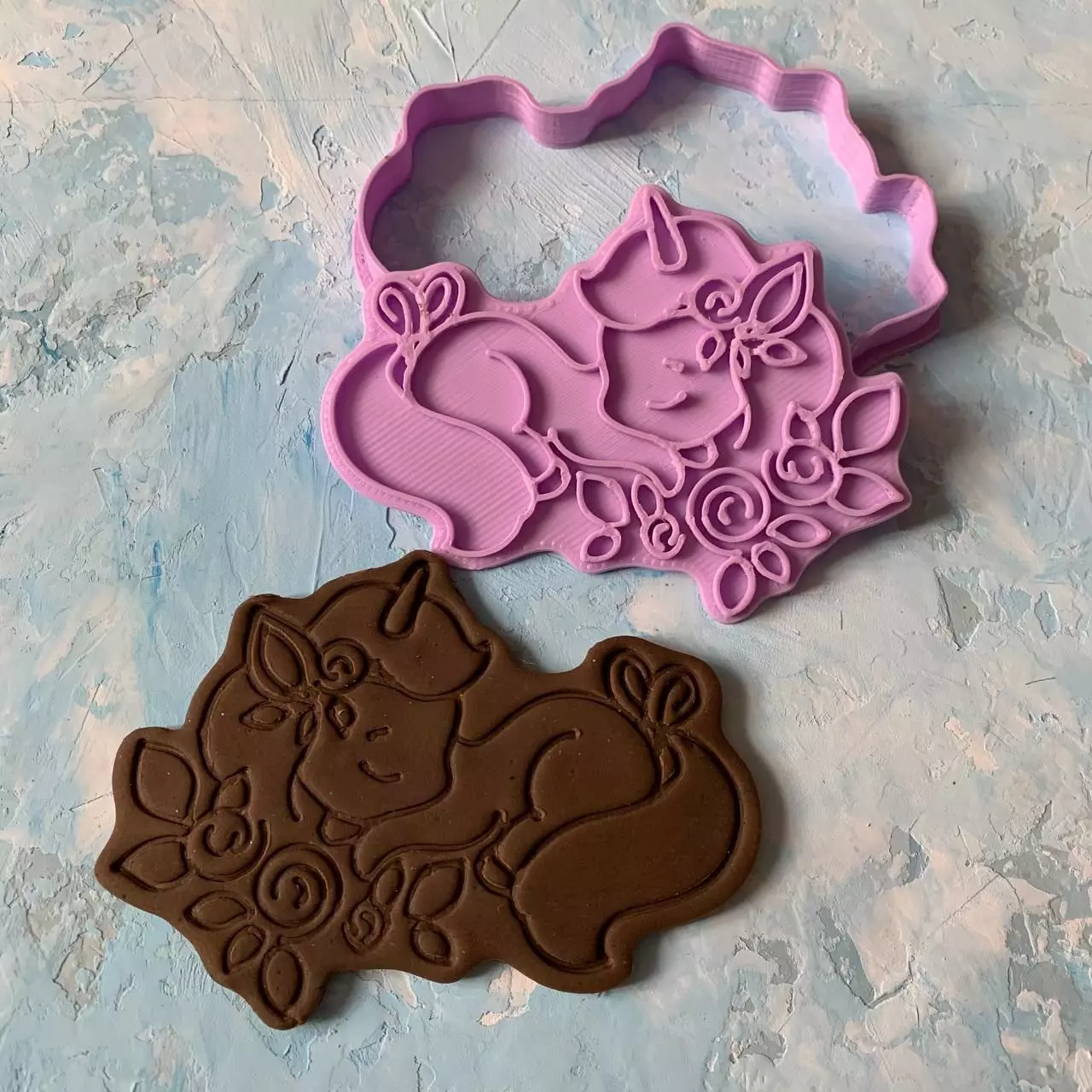 Unicorn Cookie Cutter 3D print model