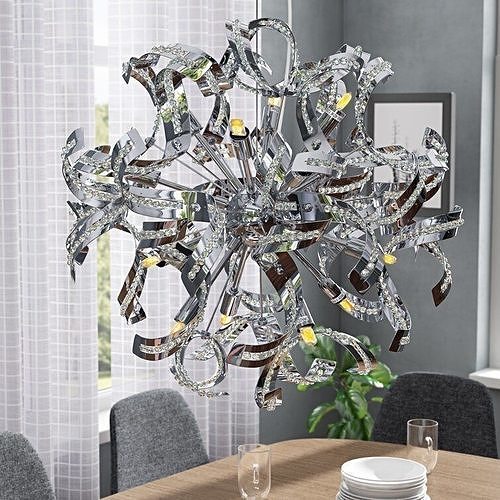 Fritz Light Globe Chandelier 3D model