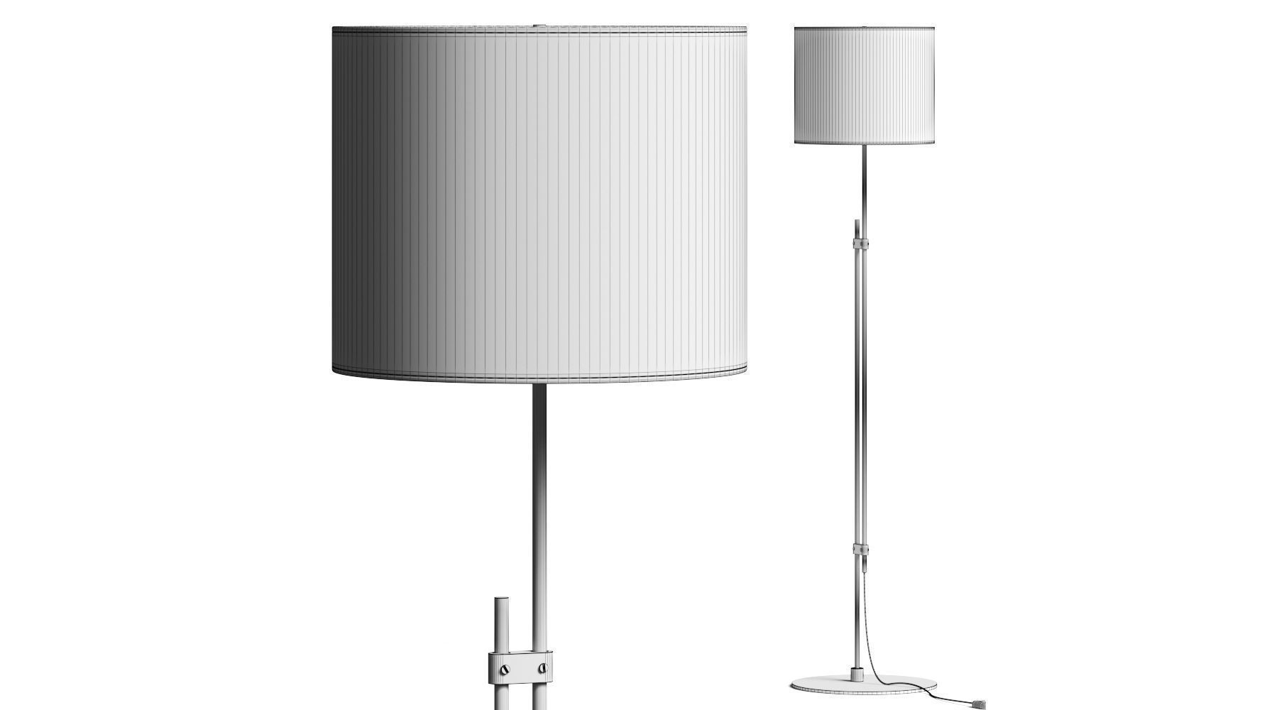CB2 Exclusive Soporte Floor Lamp 3D model_2