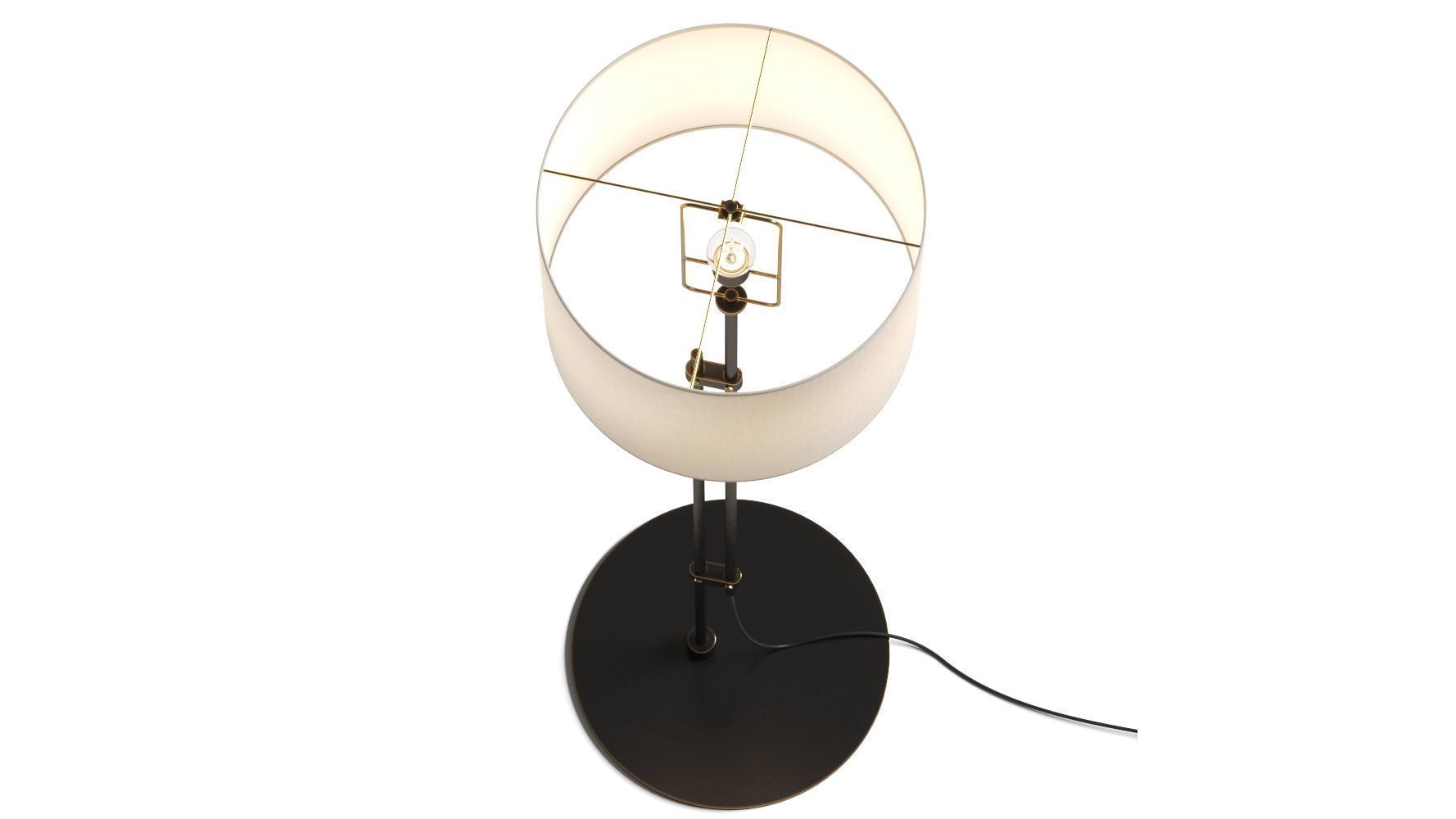 CB2 Exclusive Soporte Floor Lamp 3D model_1