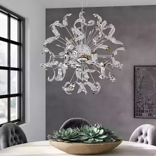 Fritz Light Unique Globe Chandelier