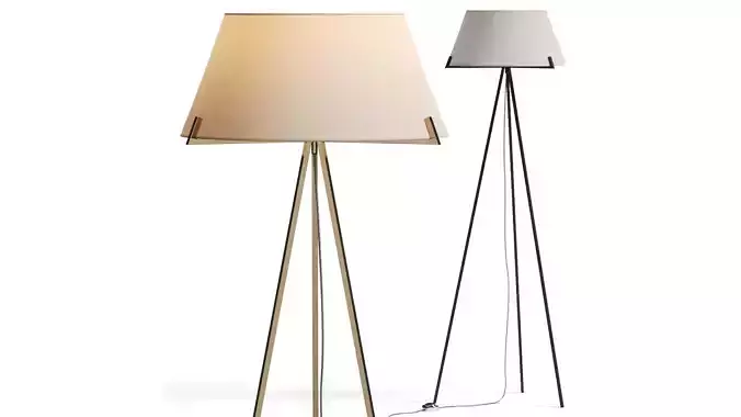CB2 Exclusive Ornado Floor Lamp