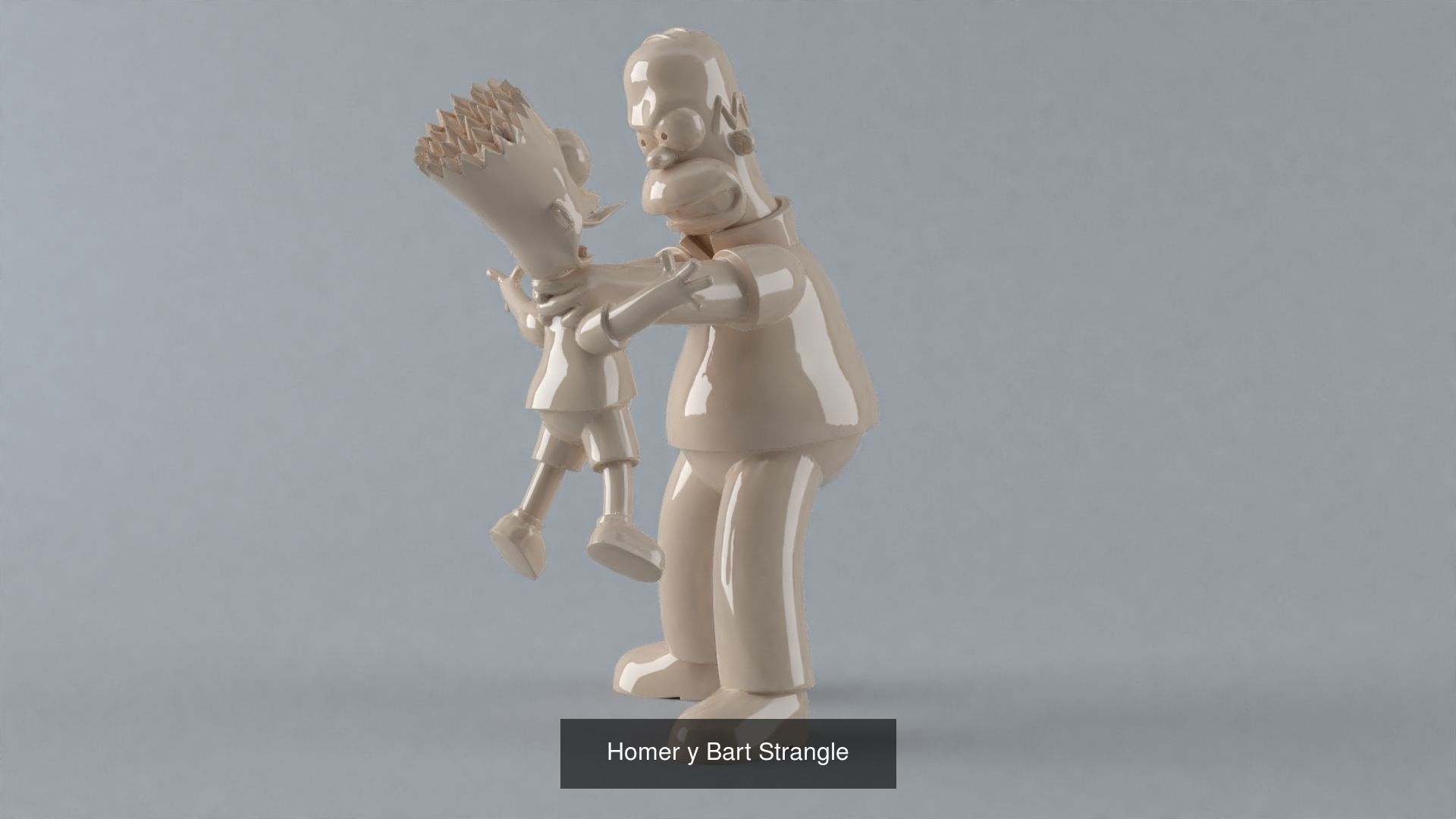 Simpsons Futurama Turtles Ninja PACK 3D Model Collection_1