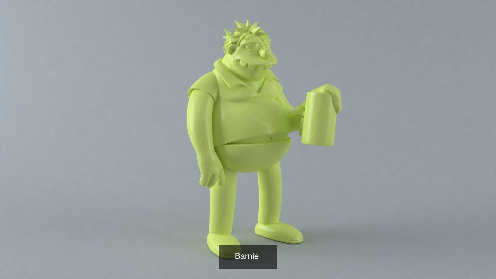Simpsons Futurama Turtles Ninja PACK 3D Model Collection_4