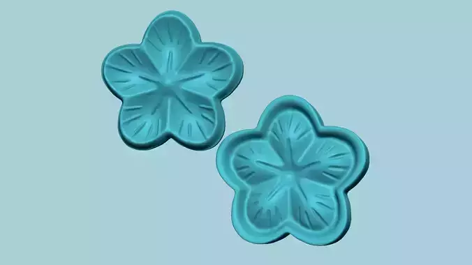 Striped Camellia - Molding Arrangement EVA Foam Craft