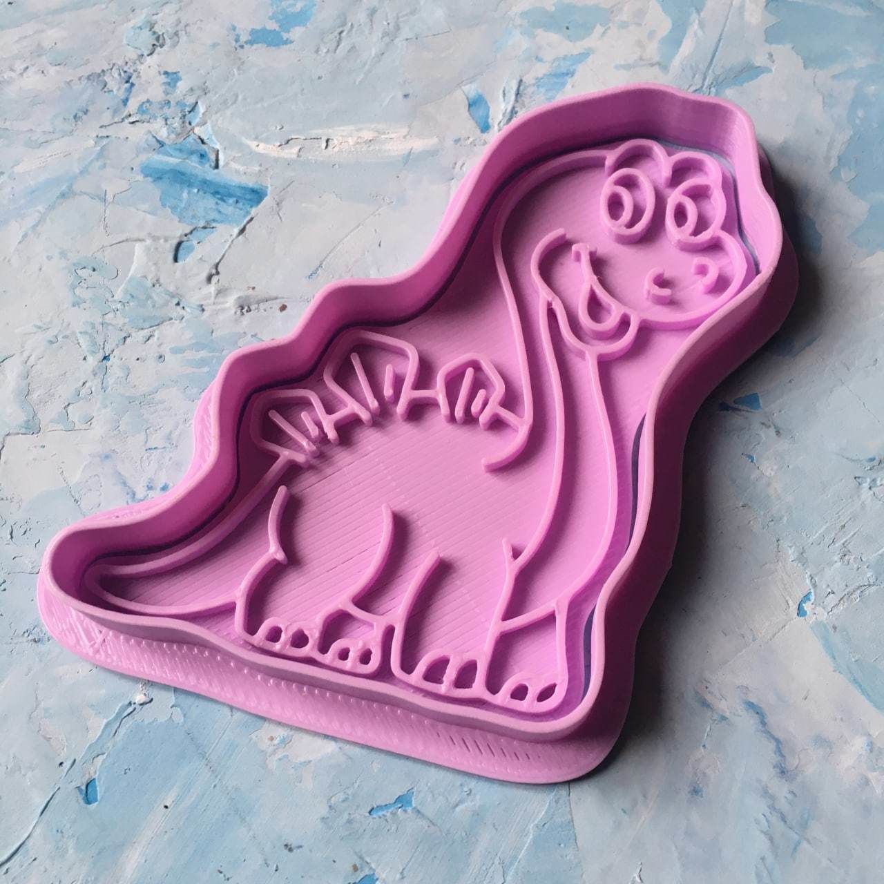 Dinosaur set Cookie Cutter 3D print model_16