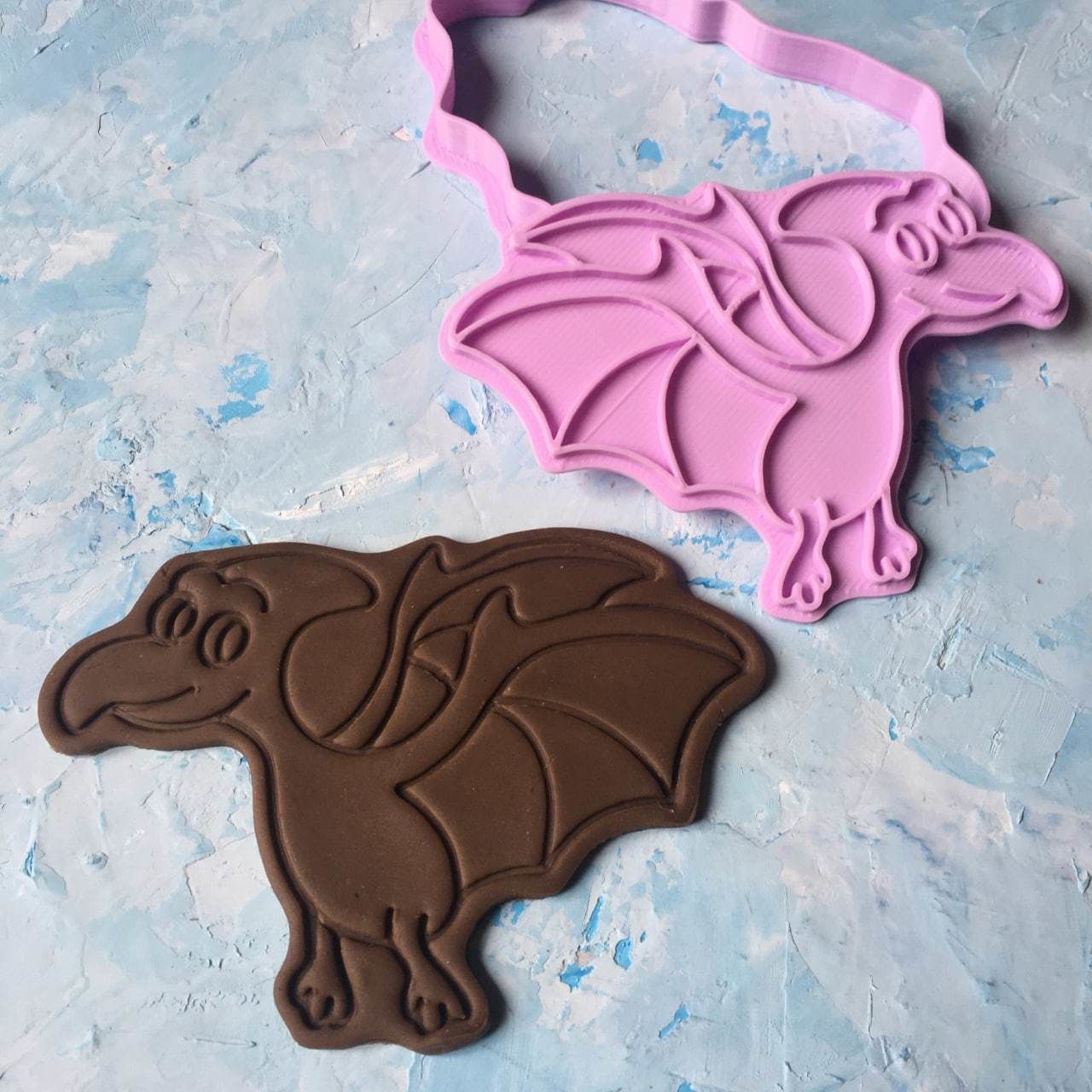 Dinosaur set Cookie Cutter 3D print model_10
