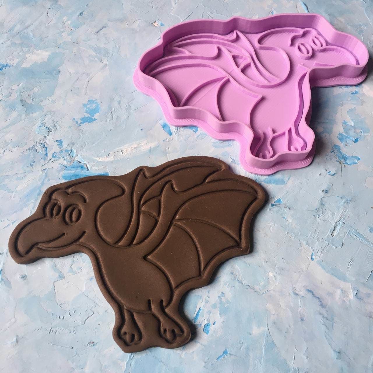 Dinosaur set Cookie Cutter 3D print model_8