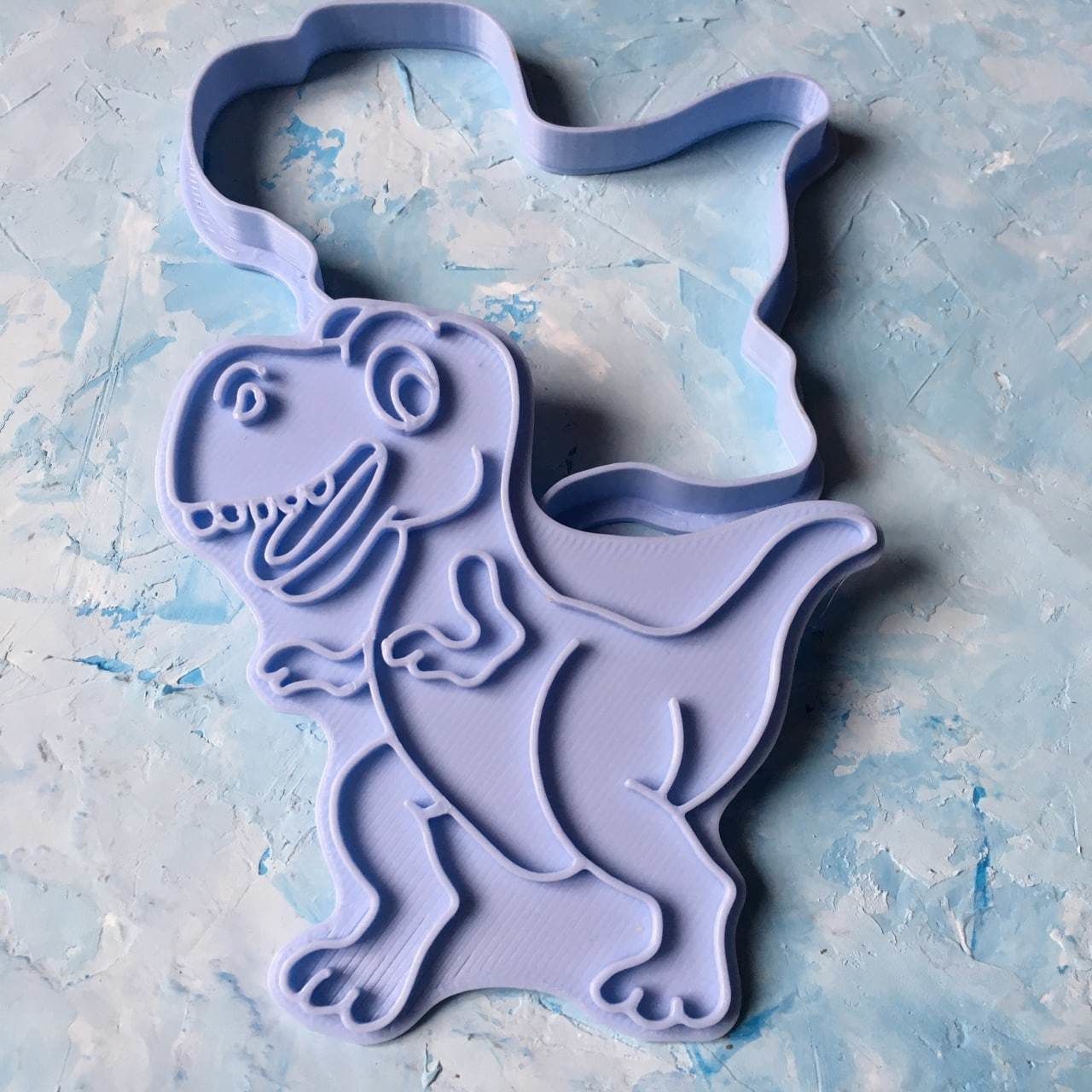 Dinosaur set Cookie Cutter 3D print model_19