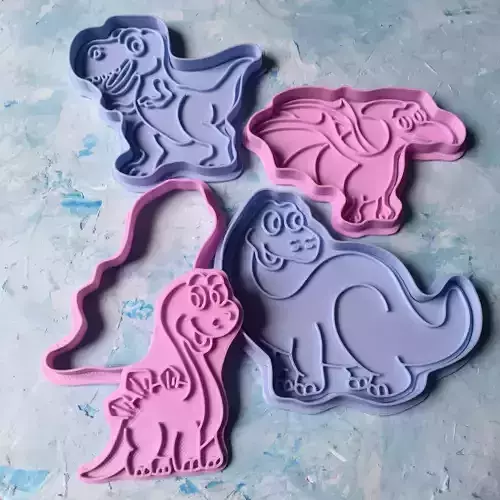 Dinosaur set Cookie Cutter