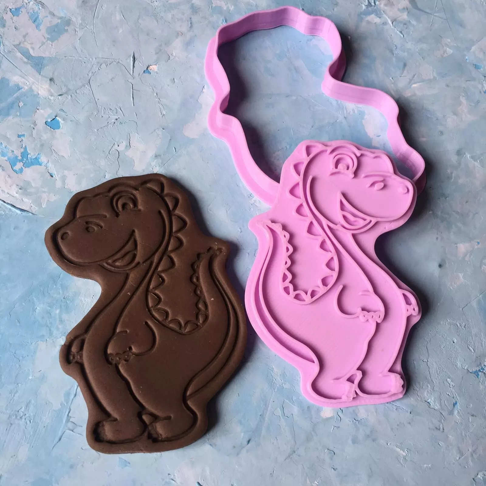 Dinosaur Cookie Cutter 3D print model