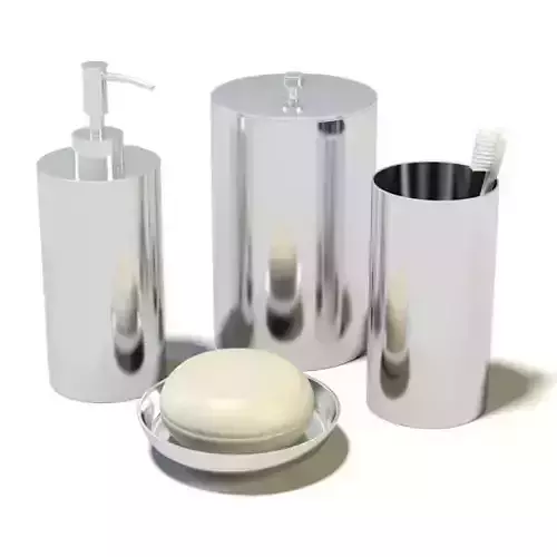 Bathroom Sinktop Accessory Set