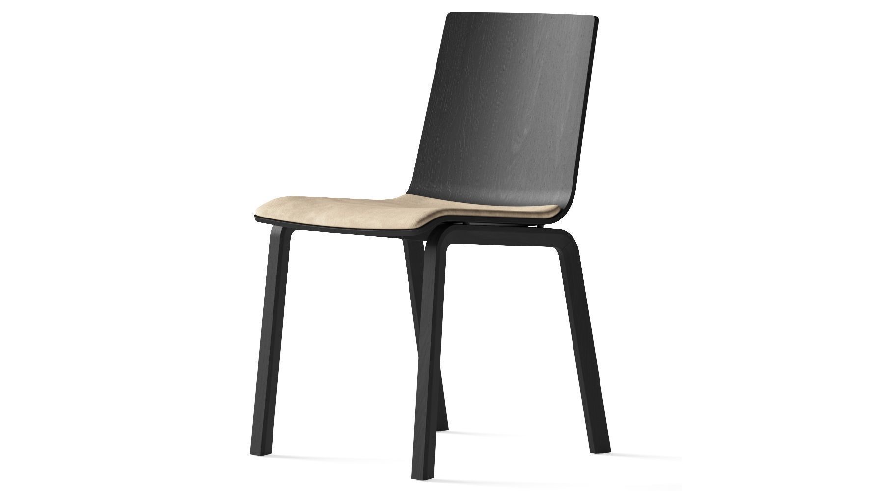 Thonet 162 Sp Chair 3D model_1