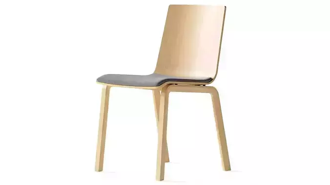 Thonet 162 Sp Chair 3D model Thonet 162 Sp Chair 3D model